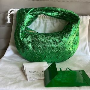 Limited Edition Bottega Green Mini Jodie